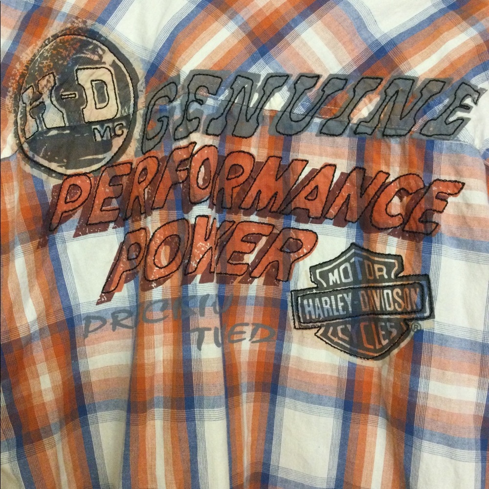 HARLEY DAVIDSON VINTAGE Men’s Shirt ❤️ - Picture 4 of 14